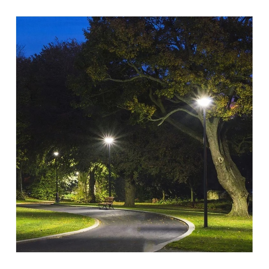 LED Ηλιακό φωτιστικό κήπου με αισθητήρα LED/10W/3,2V 6500K IP65 25000 mAh + τηλεχειριστήριο