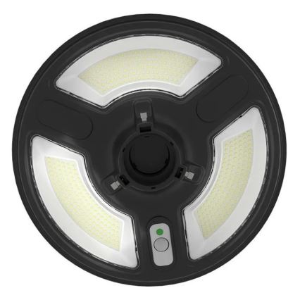 LED Ηλιακό φωτιστικό κήπου με αισθητήρα LED/10W/3,2V 6500K IP65 25000 mAh + τηλεχειριστήριο