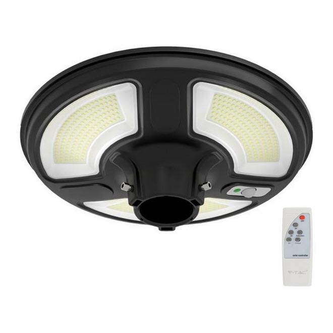 LED Ηλιακό φωτιστικό κήπου με αισθητήρα LED/10W/3,2V IP65 4000K 15000 mAh + τηλεχειριστήριο