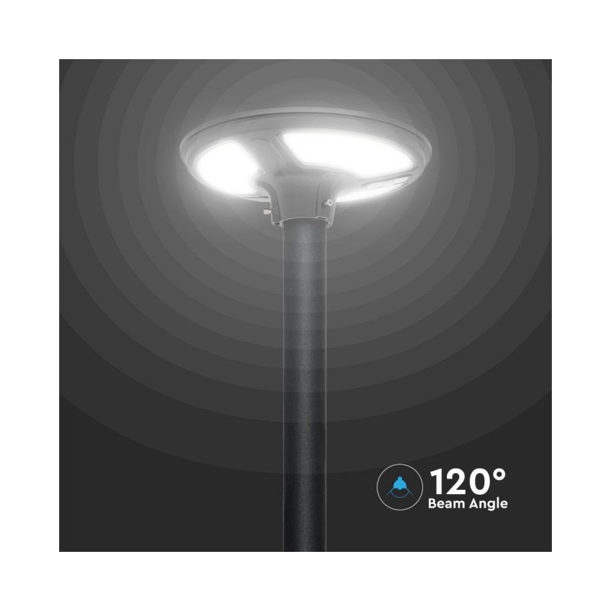 LED Ηλιακό φωτιστικό κήπου με αισθητήρα LED/10W/3,2V IP65 4000K 15000 mAh + τηλεχειριστήριο