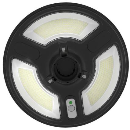 LED Ηλιακό φωτιστικό κήπου με αισθητήρα LED/10W/3,2V IP65 4000K + τηλεχειριστήριο