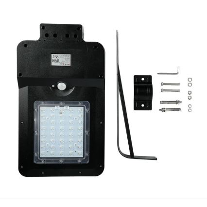 LED Ηλιακό φωτιστικό κήπου με αισθητήρα LED/15W/7,4V 4000K IP65 10800 mAh