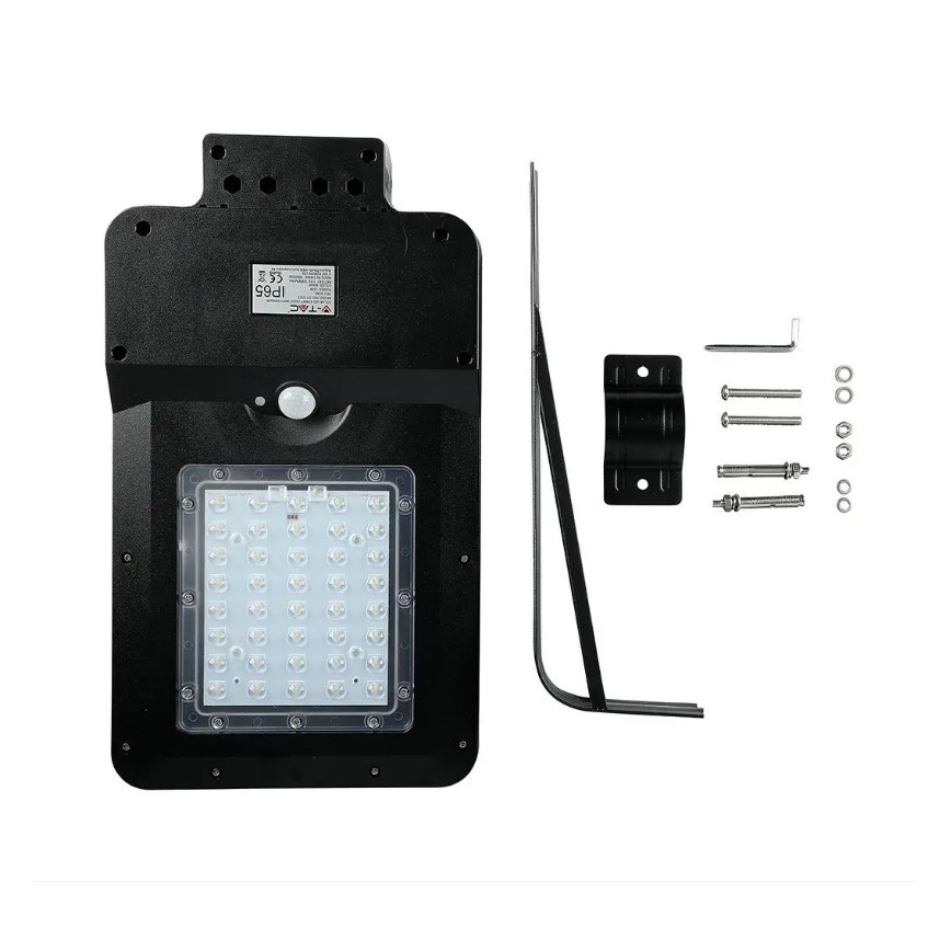 LED Ηλιακό φωτιστικό κήπου με αισθητήρα LED/15W/7,4V 4000K IP65 10800 mAh