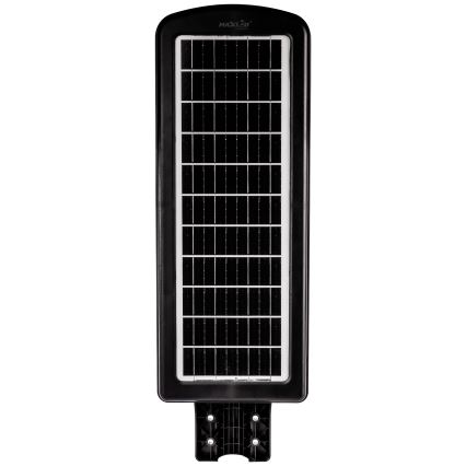 LED Dimmable ηλιακό φωτιστικό δρόμου με αισθητήρα LED/300W/6V 16500 mAh 6500K IP65 μαύρο + τηλεχειριστήριο