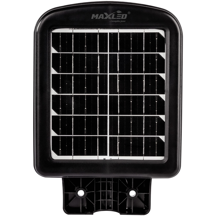 LED Dimmable ηλιακό φωτιστικό δρόμου με αισθητήρα LED/60W/6V 5500 mAh 6500K IP65 μαύρο + τηλεχειριστήριο