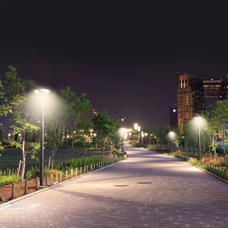 LED Ηλιακό φωτιστικό κήπου με αισθητήρα LED/7,5W/3,2V IP65 4000K 15000 mAh + τηλεχειριστήριο