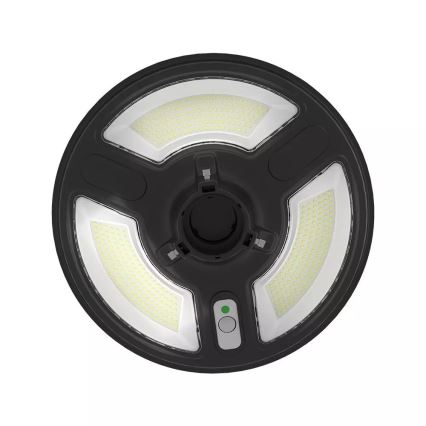 LED Ηλιακό φωτιστικό κήπου με αισθητήρα LED/7,5W/3,2V IP65 4000K + τηλεχειριστήριο