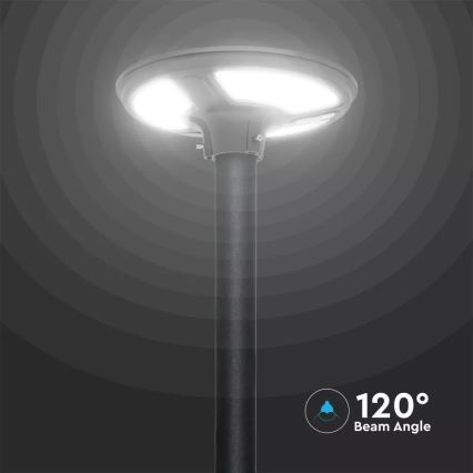 LED Ηλιακό φωτιστικό κήπου με αισθητήρα LED/7,5W/3,2V IP65 4000K 15000 mAh + τηλεχειριστήριο