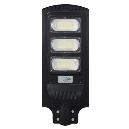 LED Ηλιακό φωτιστικό κήπου με αισθητήρα STREET LED/10W/3,2V IP65 + τηλεχειριστήριο