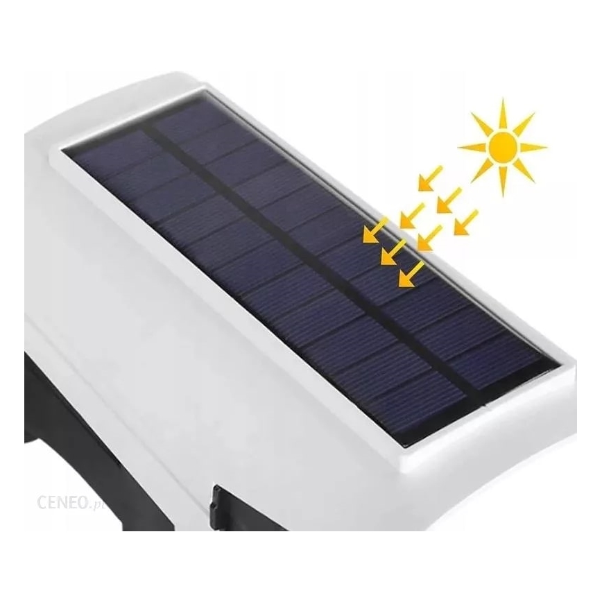 LED Ηλιακό μοντέλο κάμερας ασφαλείας με αισθητήρα ΚΑΜΕΡΑ LED/1W/3,7V 1200 mAh IP44 + τηλεχειριστήριο