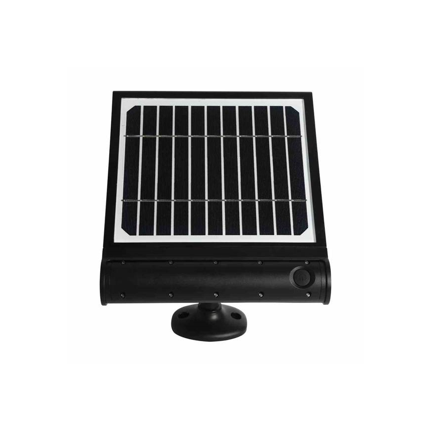 LED Ηλιακό φωτιστικό τοίχου με αισθητήρα LED/8W/3,7V 4000 mAh 4000K IP65