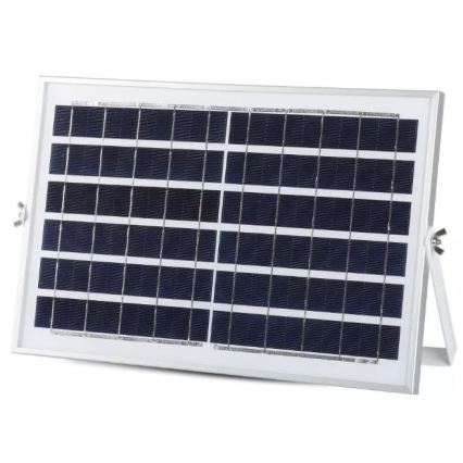 LED Ηλιακός προβολέας Dimmable LED/12W/3,2V 6000K IP65 5000 mAh + τηλεχειριστήριο