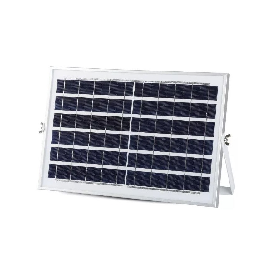 LED Ηλιακός προβολέας Dimmable LED/12W/3,2V 6000K IP65 5000 mAh + τηλεχειριστήριο