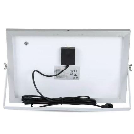 LED Ηλιακός προβολέας Dimmable LED/12W/3,2V 6000K IP65 5000 mAh + τηλεχειριστήριο