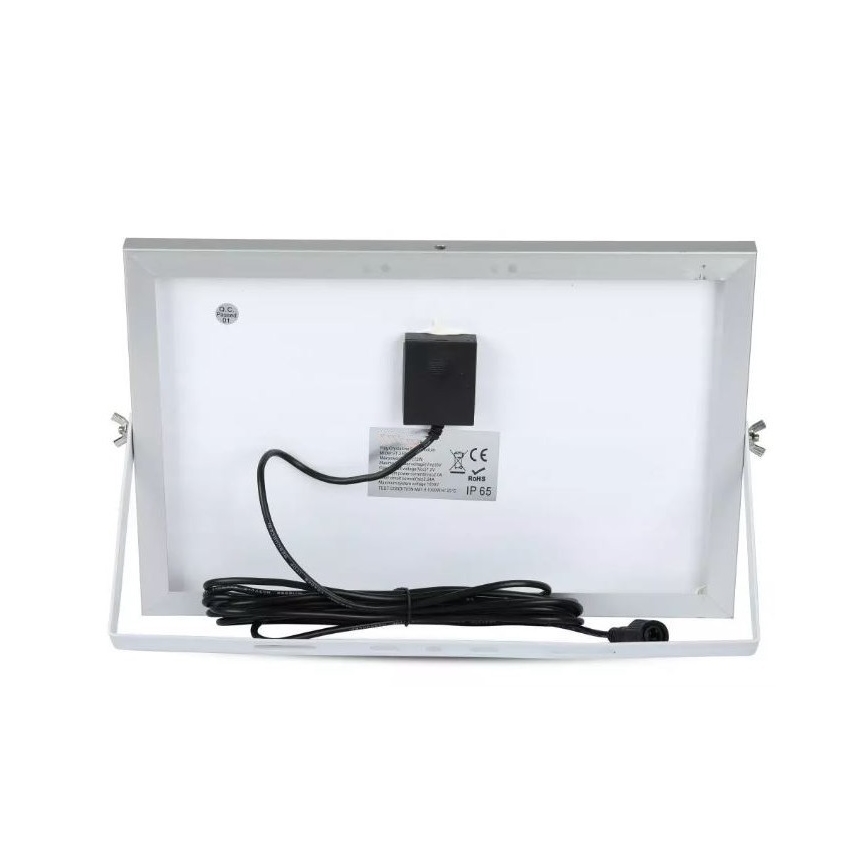 LED Ηλιακός προβολέας Dimmable LED/12W/3,2V 6000K IP65 5000 mAh + τηλεχειριστήριο