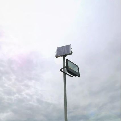 LED Ηλιακός προβολέας Dimmable LED/16W/3,2V 4000K IP65 10000 mAh + τηλεχειριστήριο