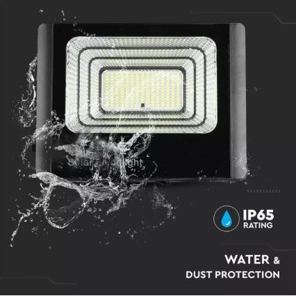 LED Ηλιακός προβολέας Dimmable LED/20W/6,4V 4000K IP65 10000 mAh + τηλεχειριστήριο