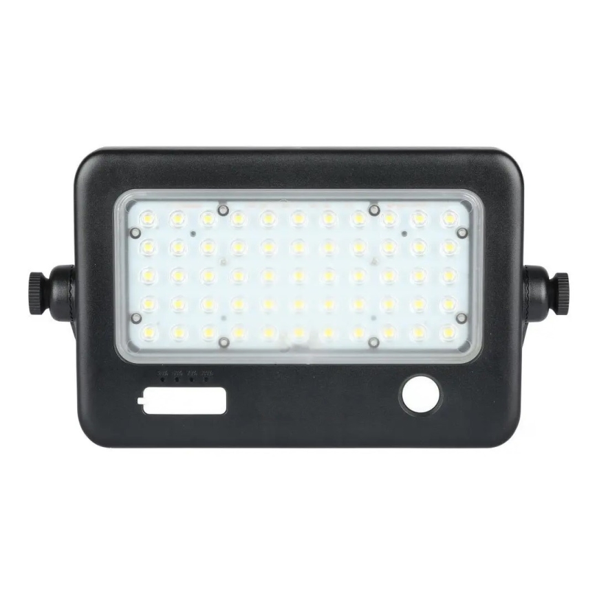 LED Ηλιακός προβολέας Dimmable με αισθητήρα LED/10W/3,7V 4000K IP65 7200 mAh + USB port