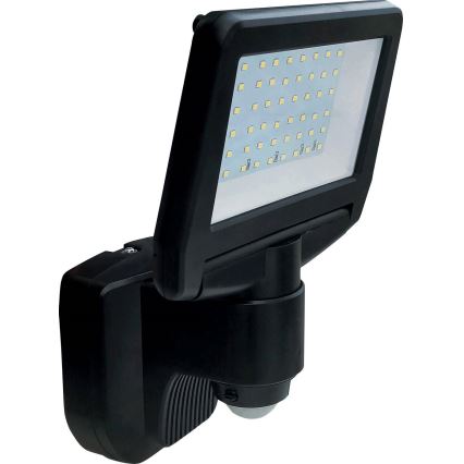 LED Ηλιακός προβολέας με αισθητήρα TOMI LED/10W/7,4V 1800 mAh IP44 μαύρο