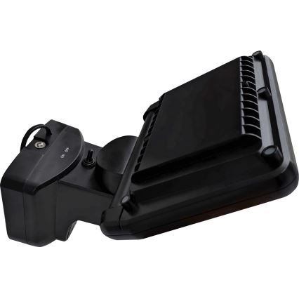 LED Ηλιακός προβολέας με αισθητήρα TOMI LED/10W/7,4V 1800 mAh IP44 μαύρο