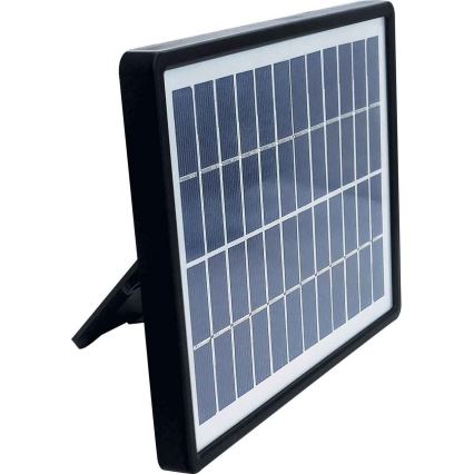 LED Ηλιακός προβολέας με αισθητήρα TOMI LED/10W/7,4V 1800 mAh IP44 μαύρο