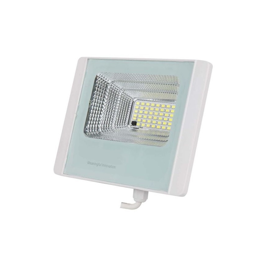 LED Ηλιακός προβολέας εξωτερικού χώρου LED/12W/3,2V IP65 4000K + τηλεχειριστήριο