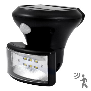 LED ηλιακός προβολέας με αισθητήρα LED/5W/3,7V 2000 mAh IP44