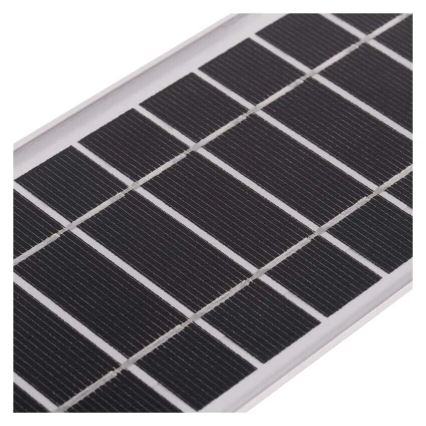 LED Ηλιακός προβολέας με αισθητήρα κίνησης LED/3,7V 3000mAh 4000K IP65 λευκό
