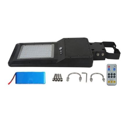 LED Ηλιακός φωτισμός δρόμου με αισθητήρα LED/40W/9,6V IP65 4000K + τηλεχειριστήριο