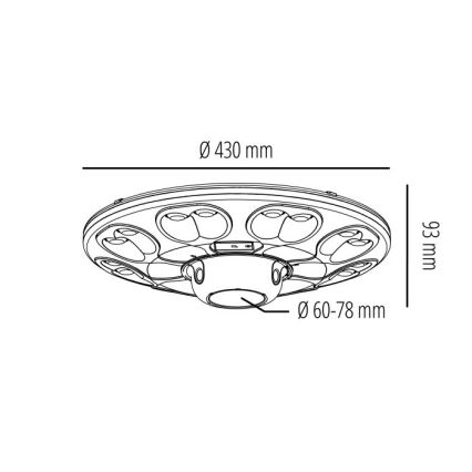 LED ηλιακός φωτισμός δρόμου με αισθητήρα LUVIA LED/15W/3,2V 6500K IP54 5400 mAh + τηλεχειριστήριο