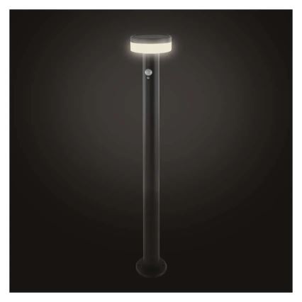 Ηλιακός λαμπτήρας LED με αισθητήρα LED/2W/3,7V 1200 mAh IP44 80 εκ.