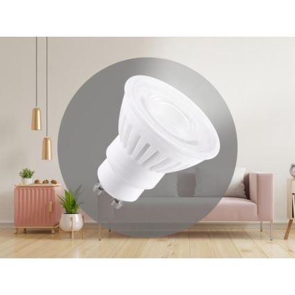 LED Κεραμικός λαμπτήρας GU10/9,5W/230V 4000K