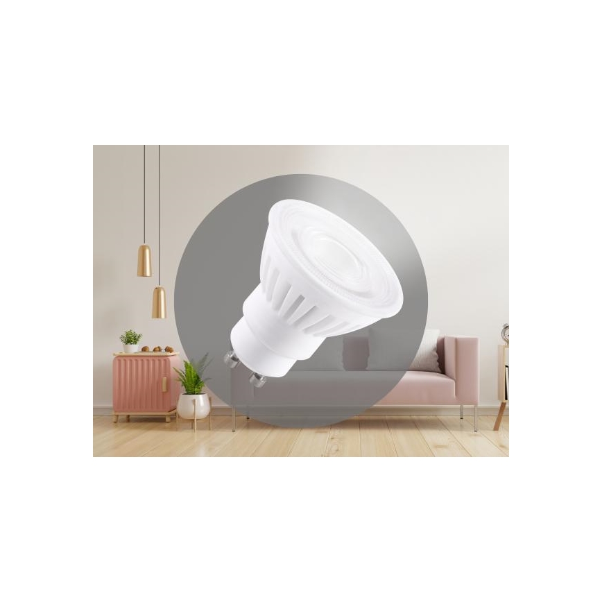 LED Κεραμικός λαμπτήρας GU10/9,5W/230V 4000K