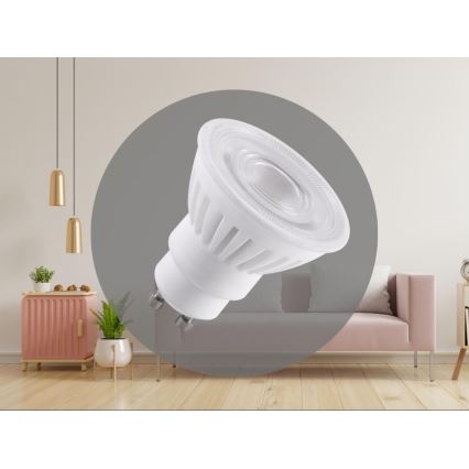 LED Κεραμικός λαμπτήρας GU10/9,5W/230V 4000K