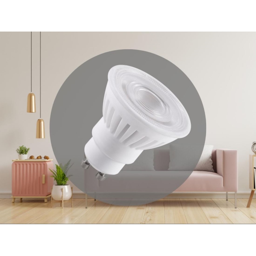 LED Κεραμικός λαμπτήρας GU10/9,5W/230V 4000K