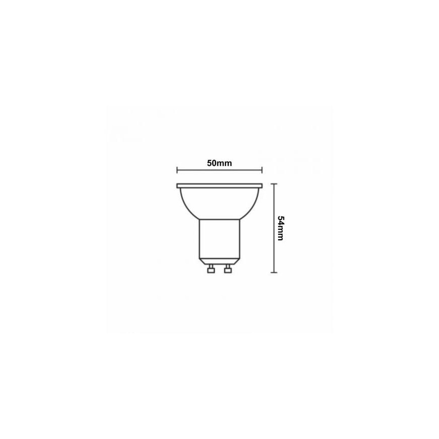LED Κεραμικός λαμπτήρας GU10/9,5W/230V 4000K