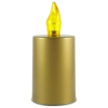 LED Κερί LED/2xAA θερμό λευκό 10,8 cm χρυσό