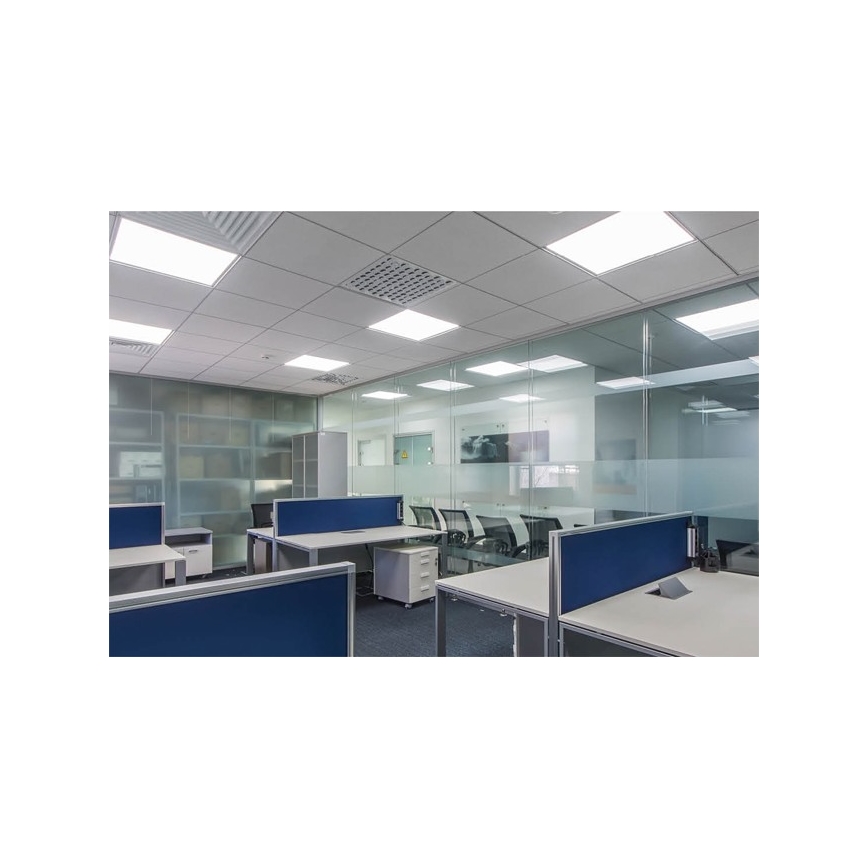 LED κρεμαστό μικροπρισματικό πάνελ ZEUS LED/45W/230V 4,000K