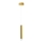 LED Κρεμαστό πολύφωτο GOLDIE 1xLED/5W/230V χρυσό