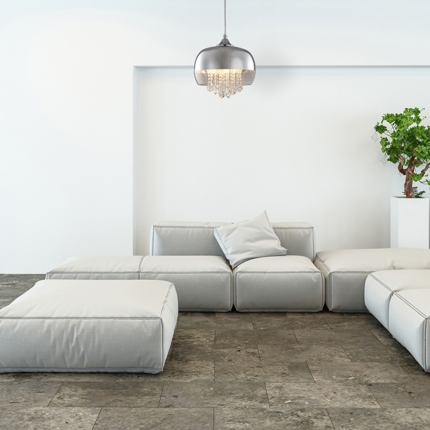 LED Κρεμαστό πολύφωτο LUNA 1xE14/40W/230V