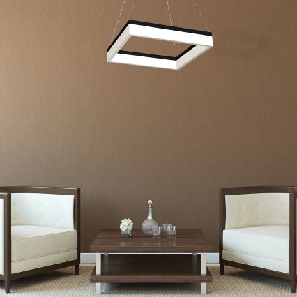 LED Κρεμαστό πολύφωτο NERO 1xLED/32W/230V