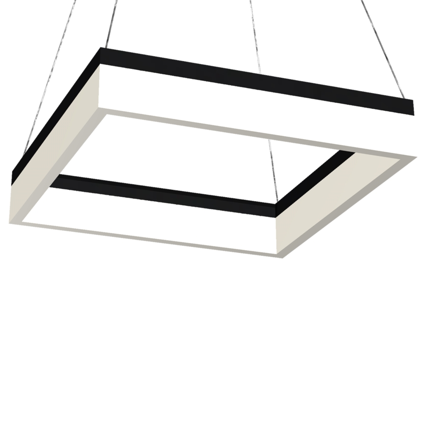 LED Κρεμαστό πολύφωτο NERO 1xLED/32W/230V
