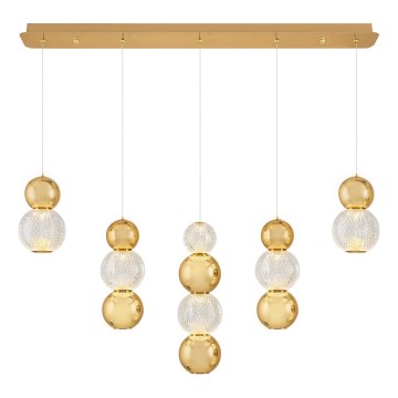 LED Κρεμαστό Φως CREMONA LED/27W/230V 3000K Χρυσό