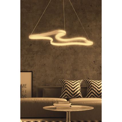 LED Κρεμαστό φωτιστικό ARTISAN LED/36W/230V 4000K λευκό
