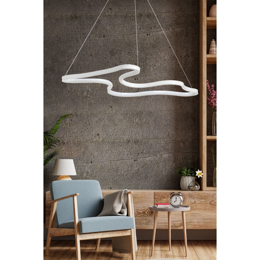 LED Κρεμαστό φωτιστικό ARTISAN LED/36W/230V 4000K λευκό