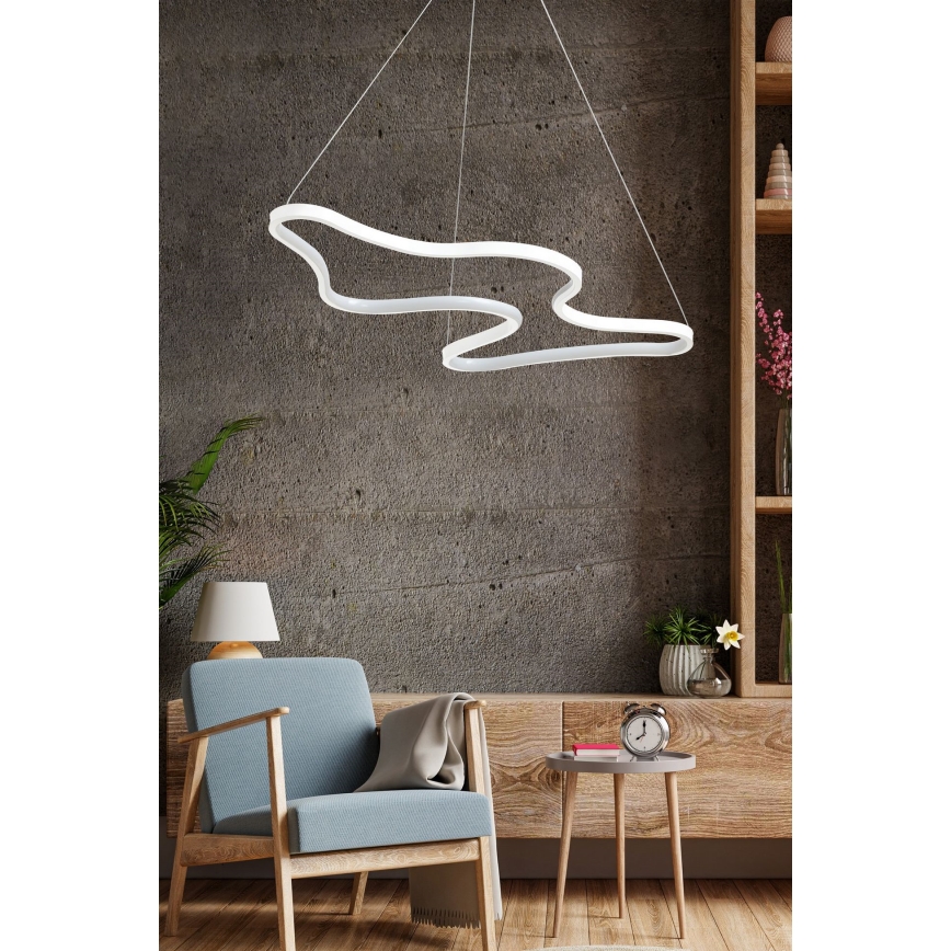 LED Κρεμαστό φωτιστικό ARTISAN LED/36W/230V 4000K λευκό