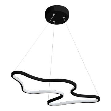LED Κρεμαστό φωτιστικό ARTISAN LED/36W/230V 6500K μαύρο