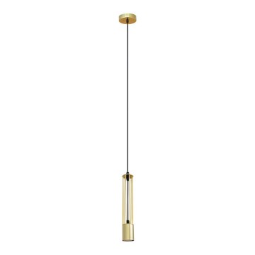 LED Κρεμαστό φωτιστικό BARS 1xGU10/4,8W/230V χρυσό