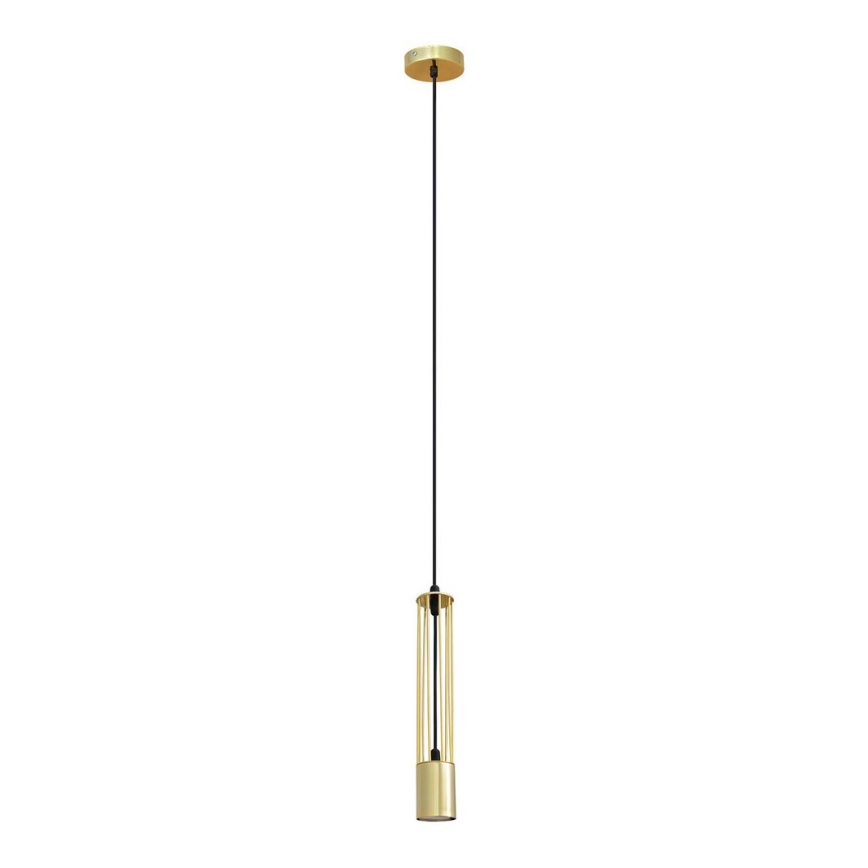 LED Κρεμαστό φωτιστικό BARS 1xGU10/4,8W/230V χρυσό