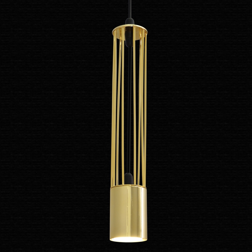 LED Κρεμαστό φωτιστικό BARS 1xGU10/4,8W/230V χρυσό
